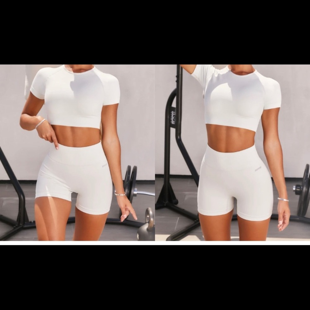 Bo + Tee high waisted shorts